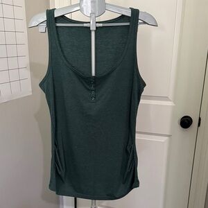 Cute Forest Green Tank Top